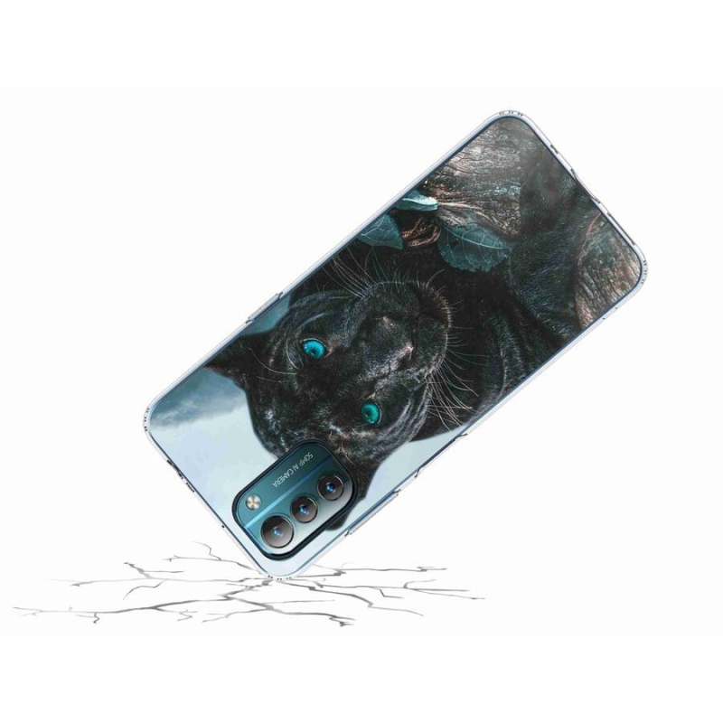 Zselés borítás mmCase a Nokia G11/G21 készülékhez - fekete párduc
