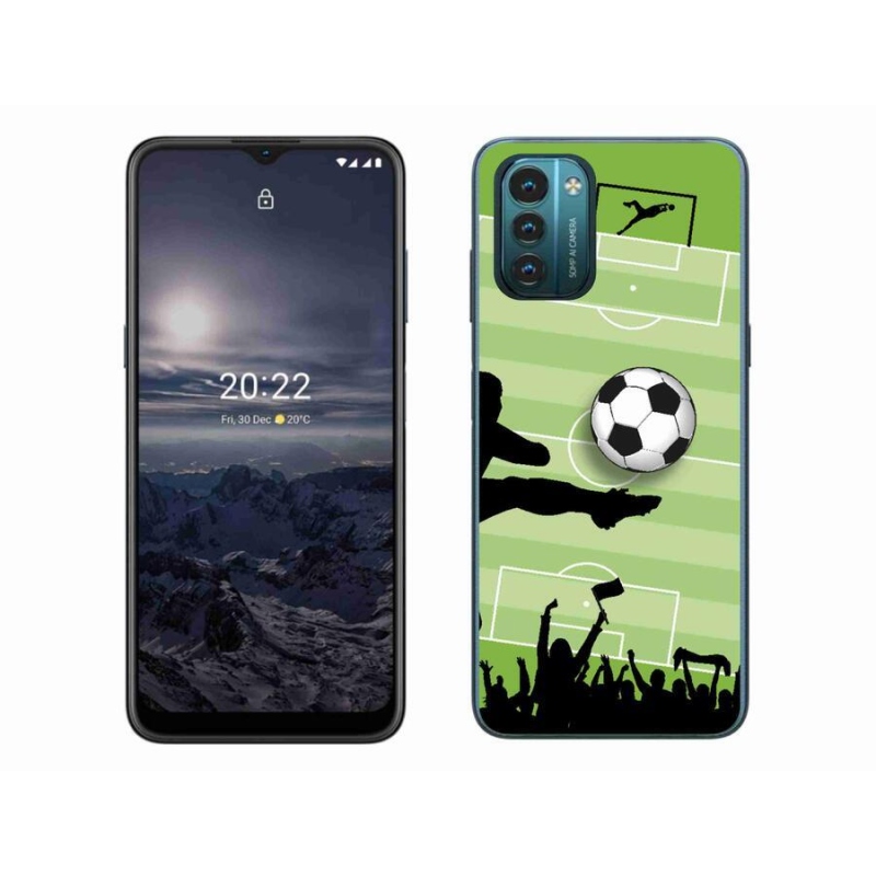 Zselés borítás mmCase a Nokia G11/G21 készülékhez - foci 3