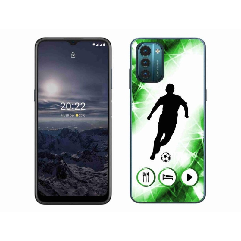 Zselés borítás mmCase a Nokia G11/G21 készülékhez - focista