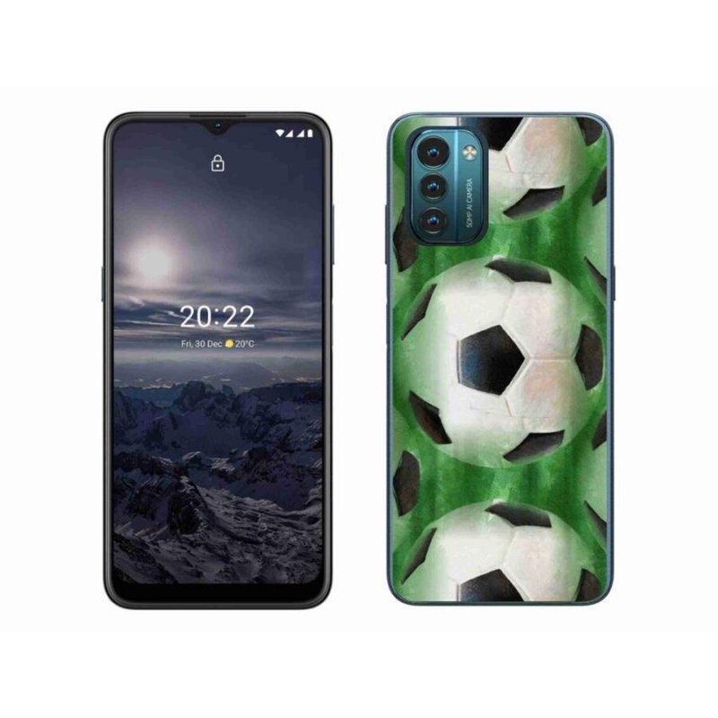 Zselés borítás mmCase mobiltelefonhoz Nokia G11/G21 - focilabda