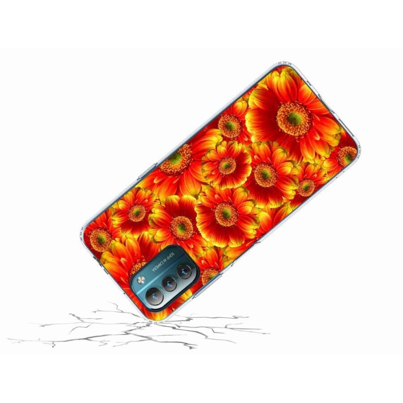 Zselés borítás mmCase a Nokia G11/G21 készülékhez - gerbera 1