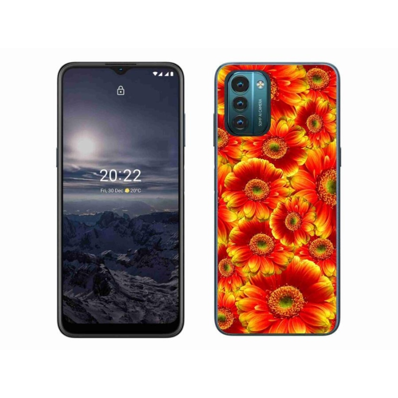 Zselés borítás mmCase a Nokia G11/G21 készülékhez - gerbera 1