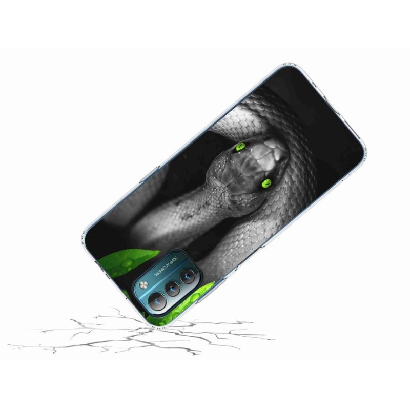 Zselés borítás mmCase a Nokia G11/G21 készülékhez - kígyó