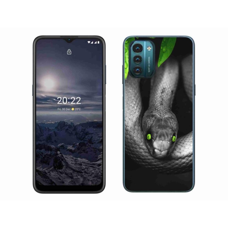 Zselés borítás mmCase a Nokia G11/G21 készülékhez - kígyó