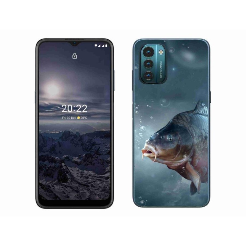 Zselés borítás mmCase a Nokia G11/G21 készülékhez - ponty és buborékok
