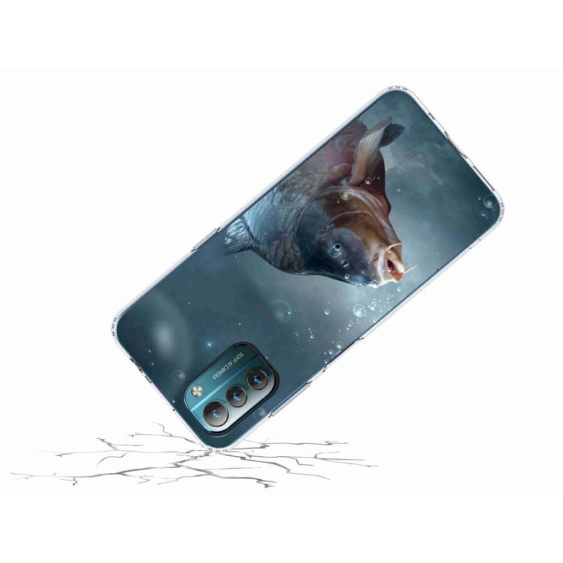 Zselés borítás mmCase a Nokia G11/G21 készülékhez - ponty és buborékok