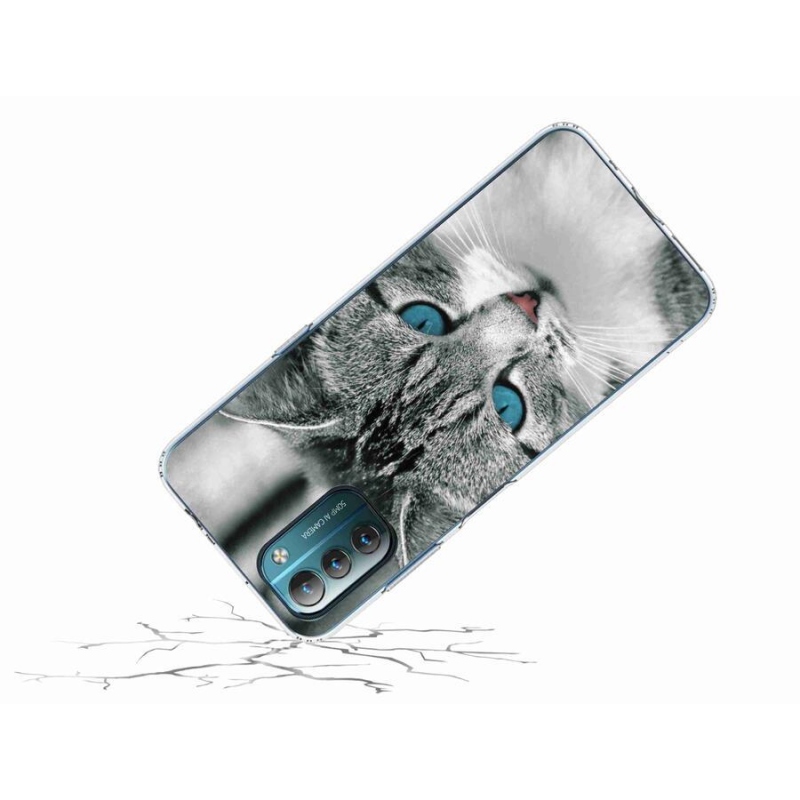 Zselés borítás mmCase a Nokia G11/G21 készülékhez - macskaszem 1
