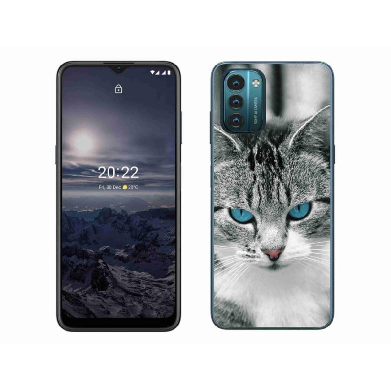 Zselés borítás mmCase a Nokia G11/G21 készülékhez - macskaszem 1