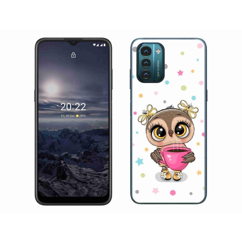 Zselés borítás mmCase a Nokia G11/G21 készülékhez - rajzfilmes bagoly