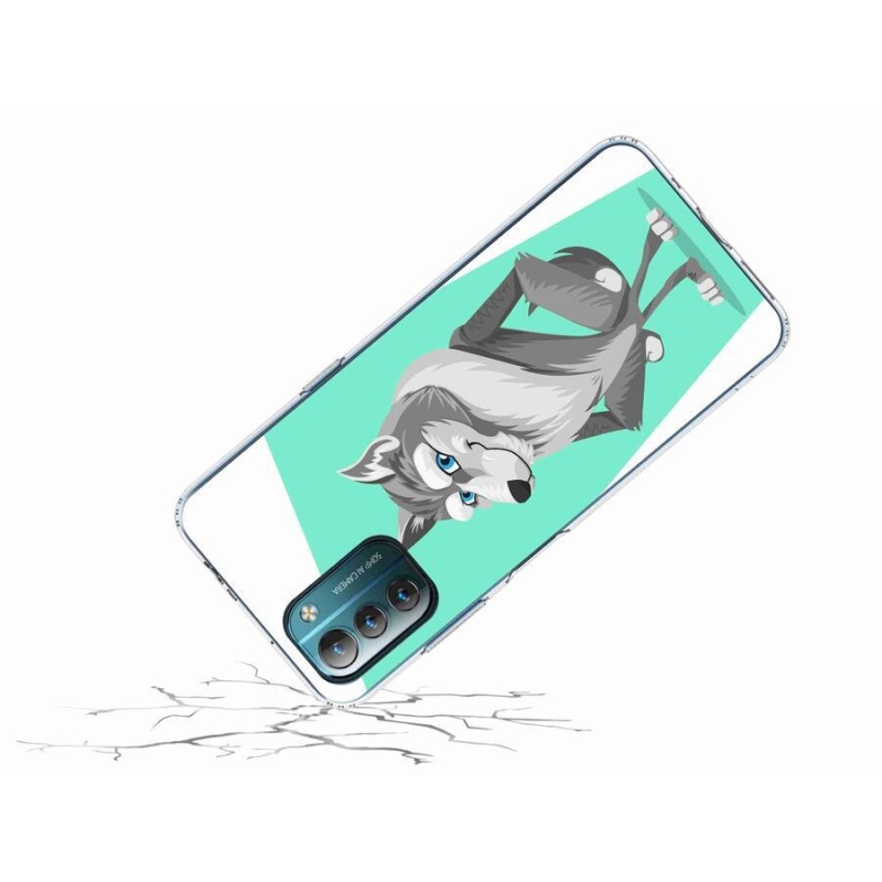 Zselés borítás mmCase a Nokia G11/G21 készülékhez - rajzfilmfarkas