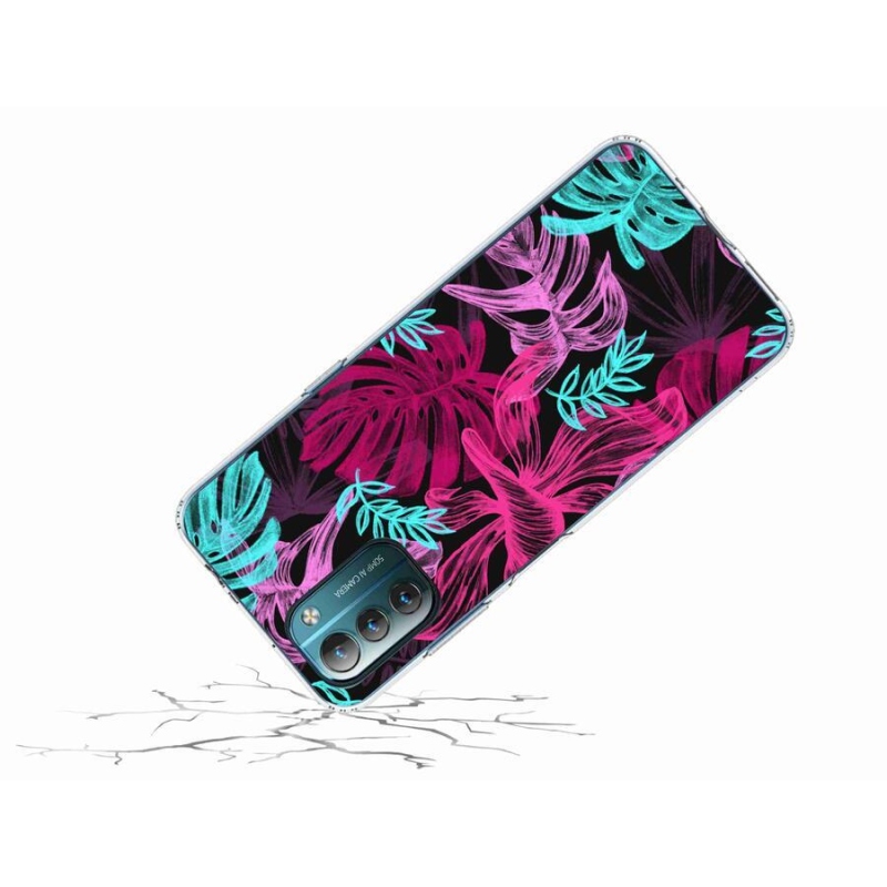 Zselés borítás mmCase mobiltelefonhoz Nokia G11/G21 - virágok 1
