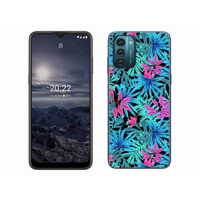 Zselés borítás mmCase a Nokia G11/G21 készülékhez - virágok 3