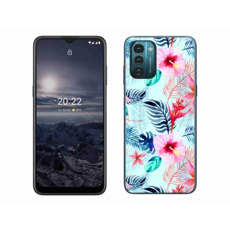 Zselés borítás mmCase a Nokia G11/G21 készülékhez - virágok