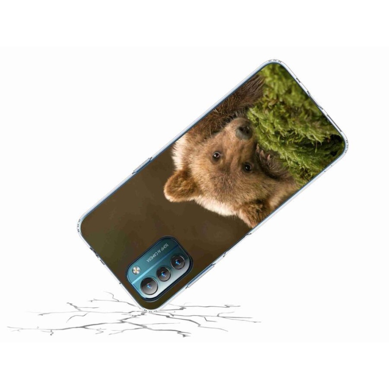 Zselés borítás mmCase a Nokia G11/G21 készülékhez - medve