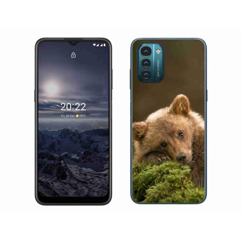 Zselés borítás mmCase a Nokia G11/G21 készülékhez - medve