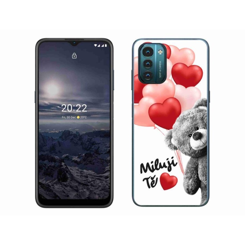 Zselés borítás mmCase a Nokia G11/G21 készülékhez - I love you