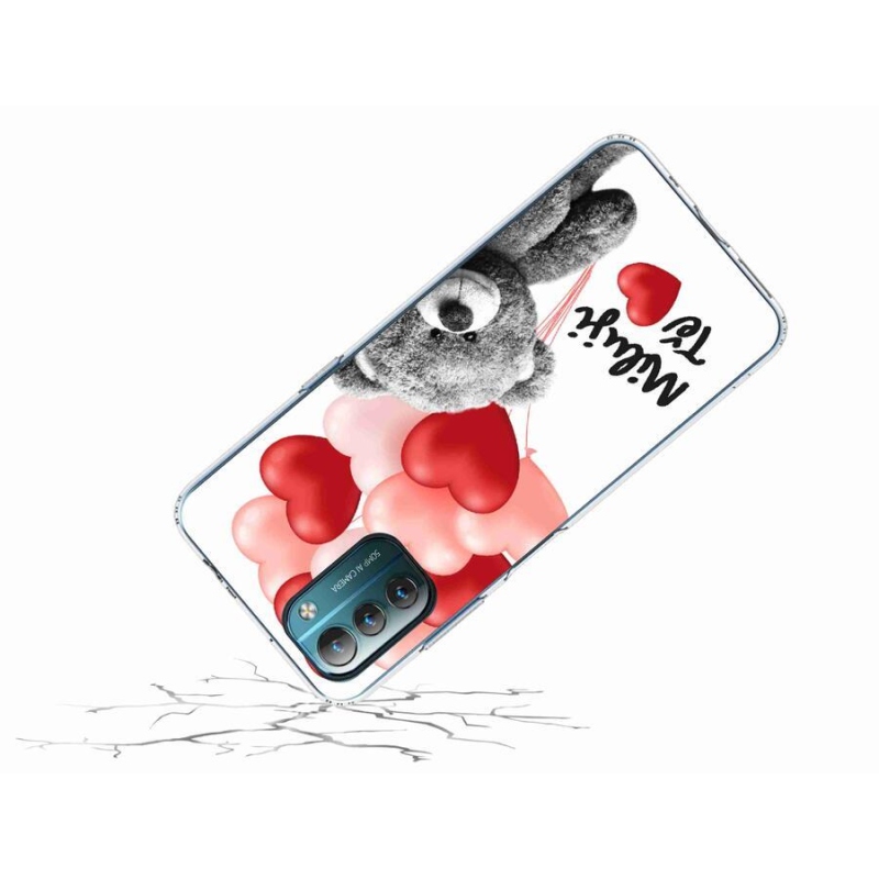 Zselés borítás mmCase a Nokia G11/G21 készülékhez - I love you