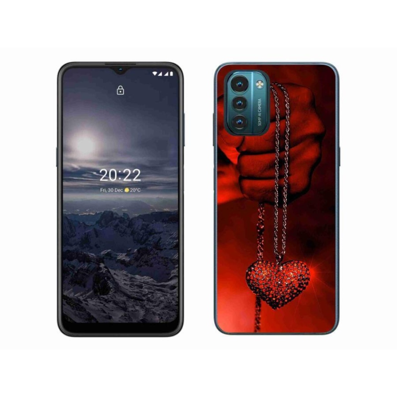 Zselés borítás mmCase a Nokia G11/G21 készülékhez - nyaklánc