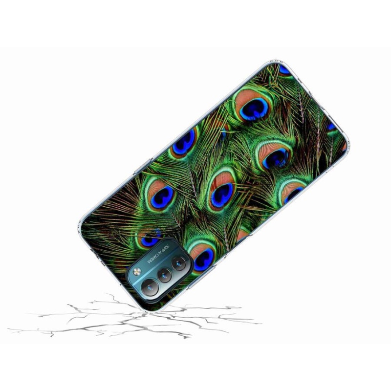 Zselés borítás mmCase a Nokia G11/G21 készülékhez - pávatoll