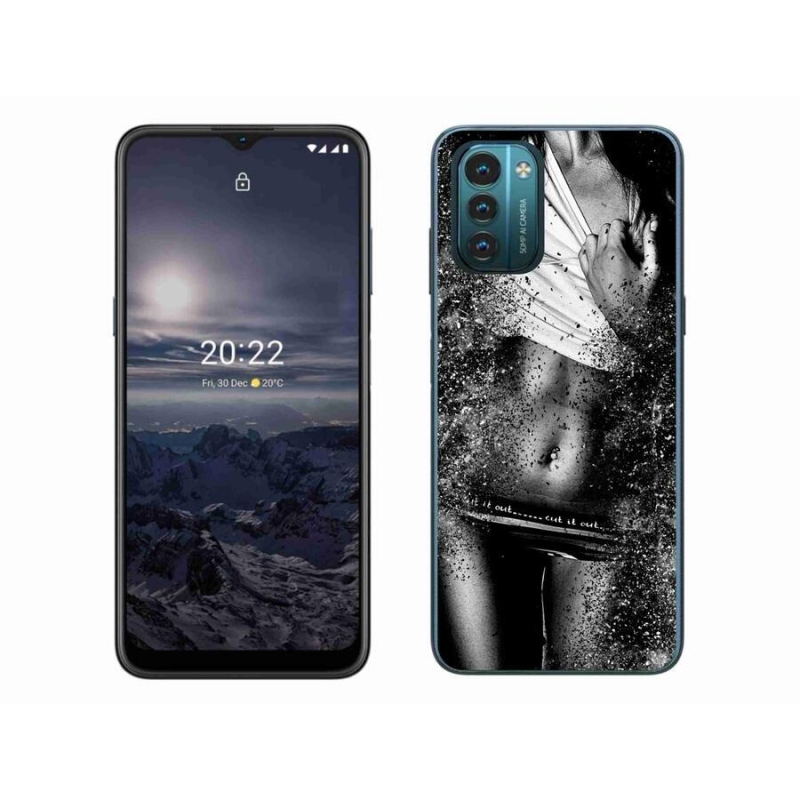 Zselés borítás mmCase a Nokia G11/G21 készülékhez - szexi nő 1