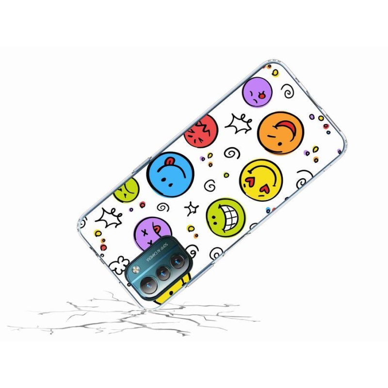 Zselés borítás mmCase a Nokia G11/G21 készülékhez - smiley-k