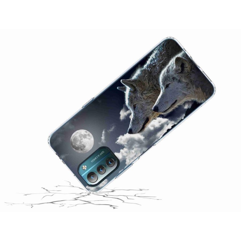 Zselés borítás mmCase a Nokia G11/G21 készülékhez - farkasok