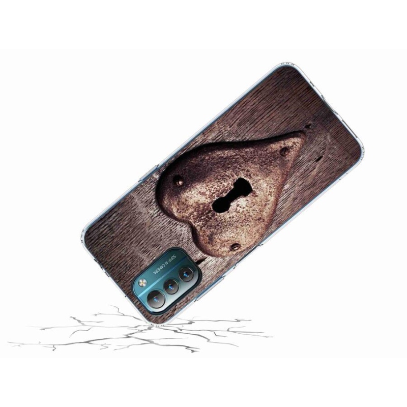 Zselés tok mmCase a Nokia G11/G21 készülékhez - szív alakú zárral