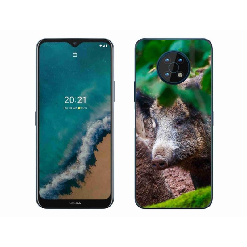 Zselés borító mmCase mobiltelefonhoz Nokia G50 - vaddisznó