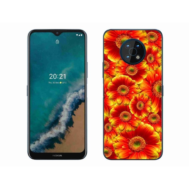 Zselés borító mmCase mobiltelefonhoz Nokia G50 - gerbera 1