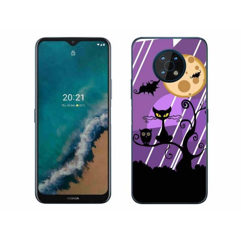 Zselés borítás mmCase mobiltelefonhoz Nokia G50 - halloween