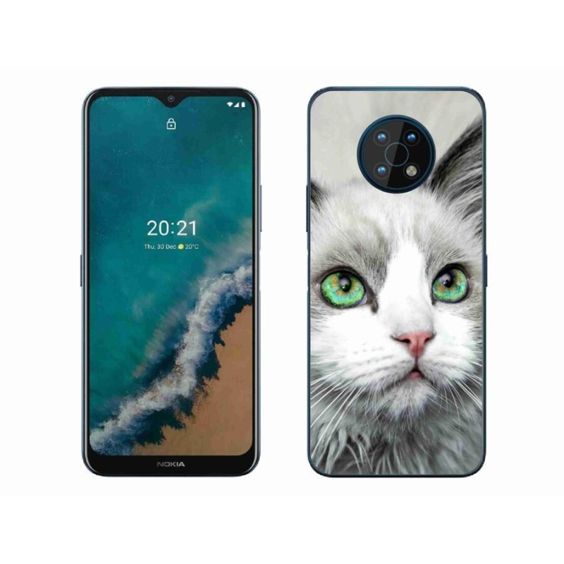 Zselés borítás mmCase a Nokia G50 készülékhez - macskaszemmel nézet