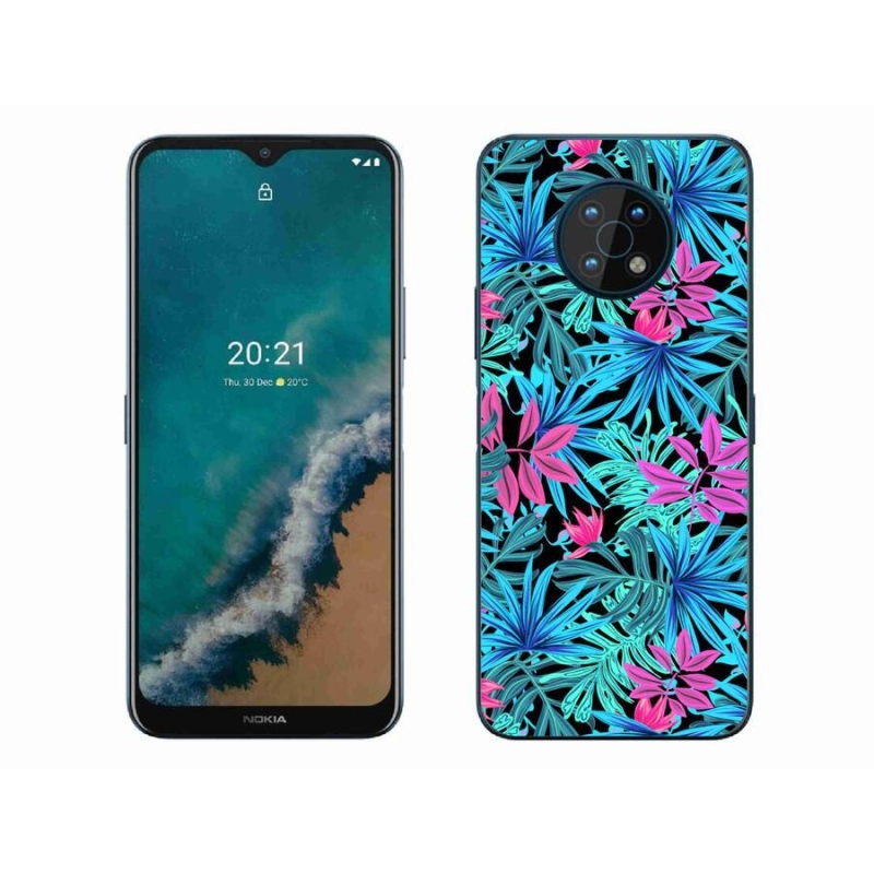 Zselés borítás mmCase mobiltelefonhoz Nokia G50 - virágok 3