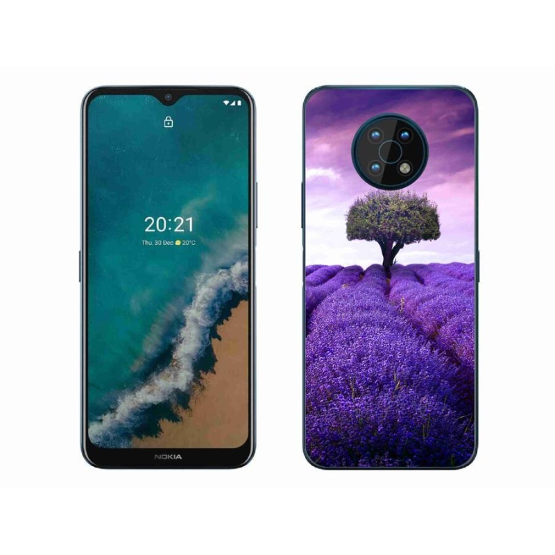 Zselés tok mmCase a Nokia G50 készülékhez - levendula rét