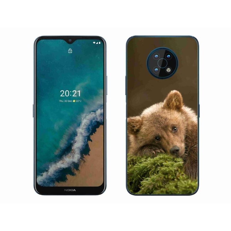 Zselés borítás mmCase a Nokia G50 készülékhez - medve