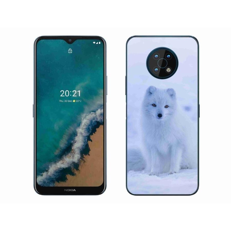Zselés borítás mmCase a Nokia G50 készülékhez - polár róka