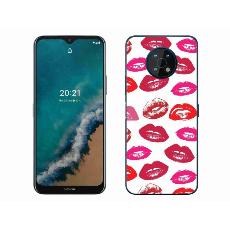 Zselés borítás mmCase a Nokia G50 készülékhez - ajkak