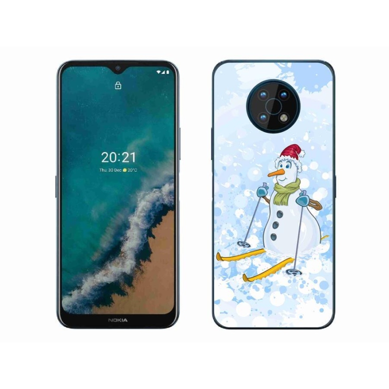 Zselés borító mmCase a Nokia G50 készülékhez - hóember