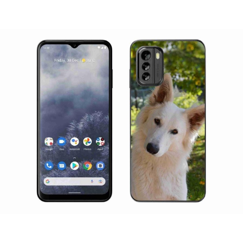 Zselés borítás mmCase a Nokia G60 5G készülékhez - fehér Swiss Shepherd 1