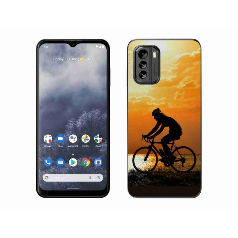 Zselés borítás mmCase a Nokia G60 5G számára - kerékpározás