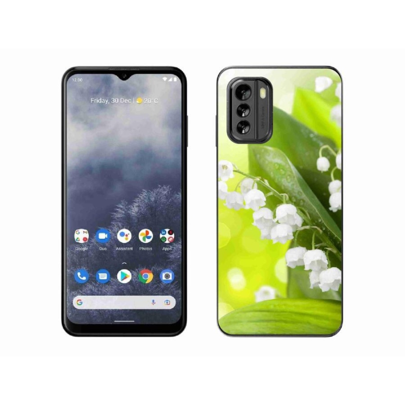 Zselés borítás mmCase a Nokia G60 5G készülékhez - lily of the valley (gyöngyvirág)