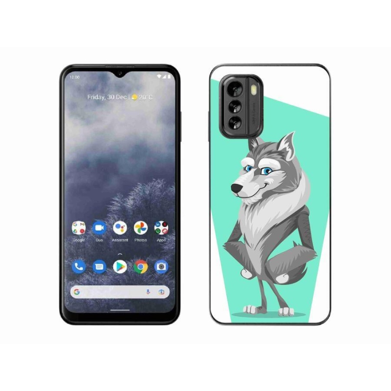 Zselés borítás mmCase a Nokia G60 5G készülékhez - rajzfilmfarkas