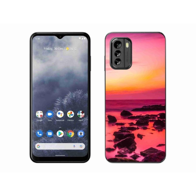 Zselés borítás mmCase a Nokia G60 5G készülékhez - tenger és ragyogás