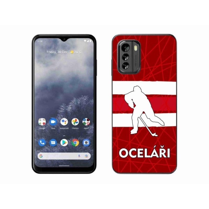 Zselés borítás mmCase a Nokia G60 5G készülékhez - Acélszínűek