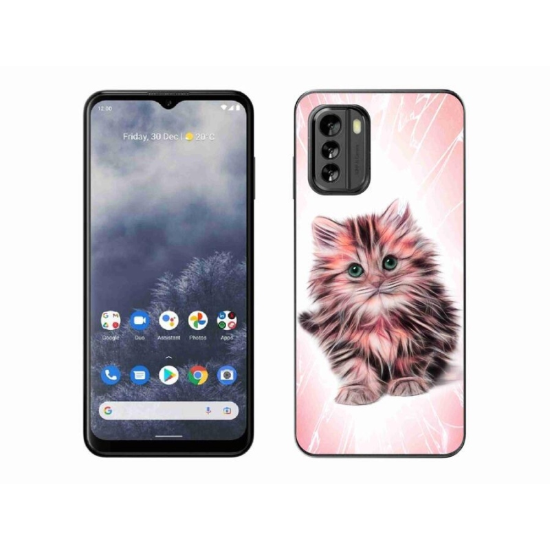 Zselés borítás mmCase a Nokia G60 5G készülékhez - aranyos cica
