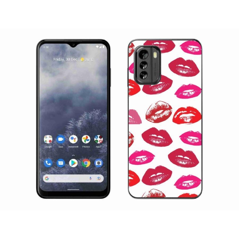 Zselés borító mmCase a Nokia G60 5G készülékhez - ajkak