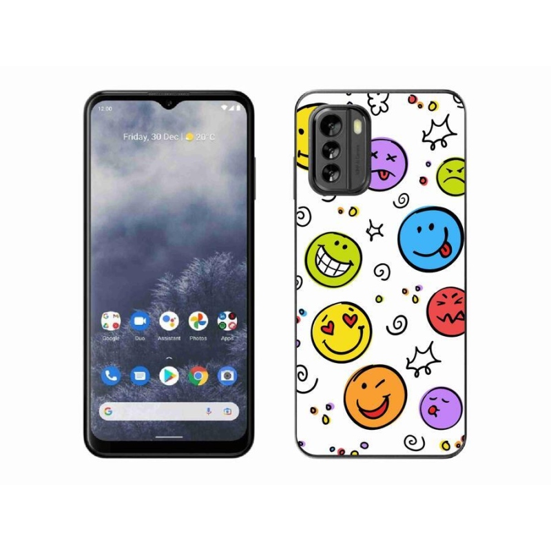 Zselés borítás mmCase a Nokia G60 5G készülékhez - smiley-k