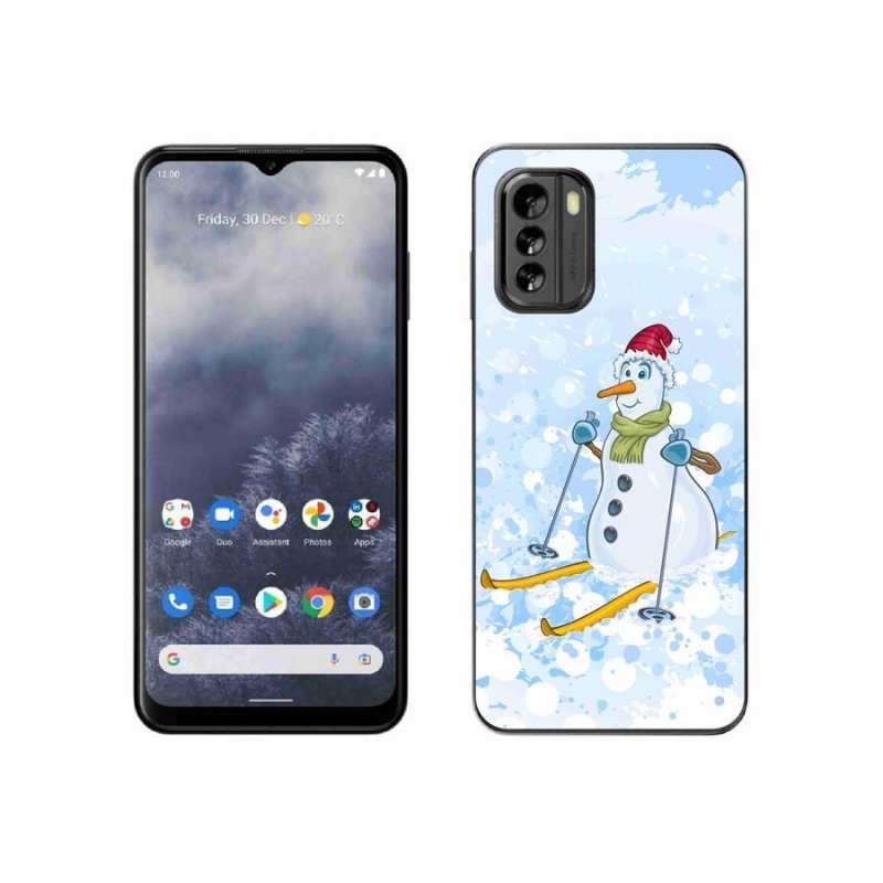 Zselés borítás mmCase a Nokia G60 5G készülékhez - hóember