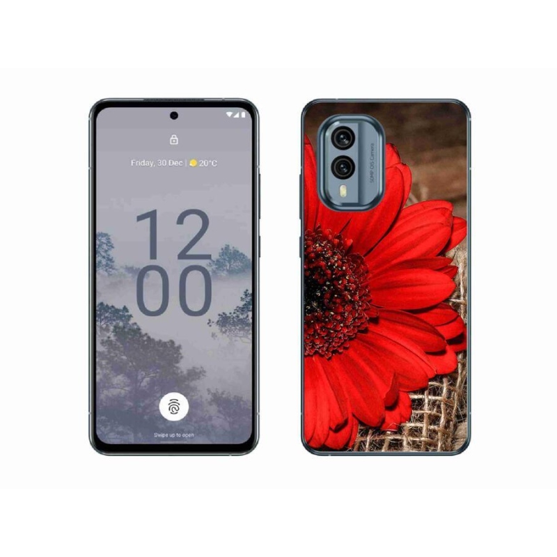 Zselés borítás mmCase a Nokia X30 5G készülékhez - gerbera