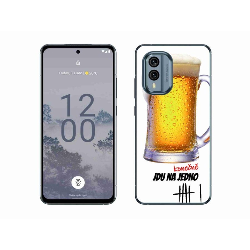Zselés borító mmCase a Nokia X30 5G-hez - megyek az egyikhez
