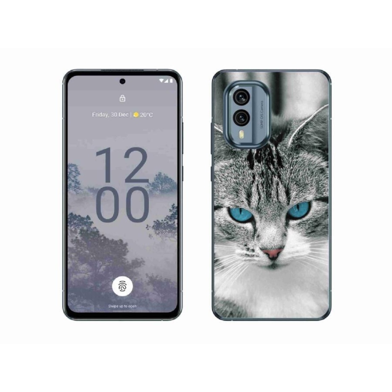 Zselés borítás mmCase a Nokia X30 5G készülékhez - cat view 1